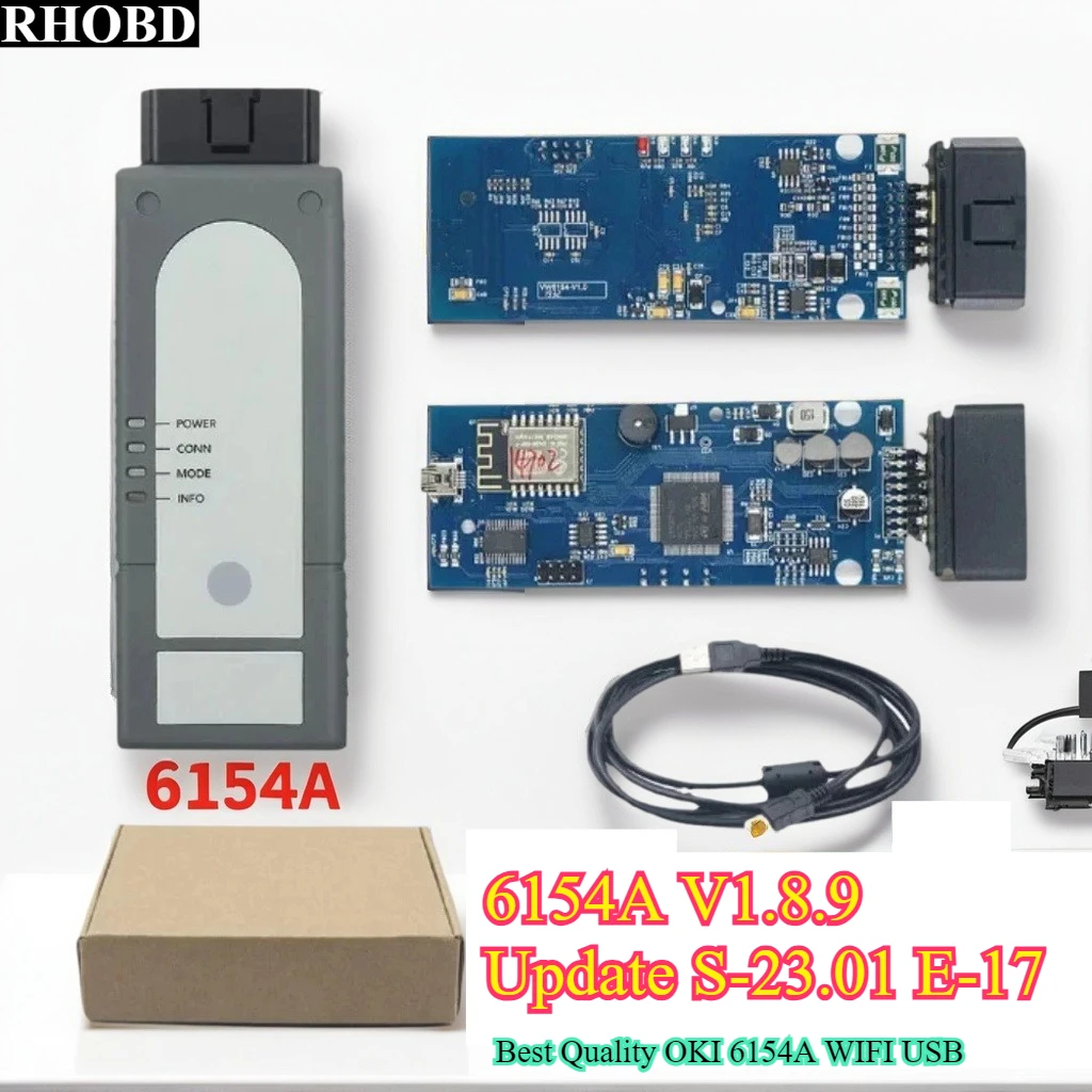 WIFI VAS6154 Forvag Firmware Support WIN10 Car Fault Diagnosis Full Chip UDS Support GEKO Version 6154A Firmware Can Be Upgraded
WIFI VAS6154 Forvag Firmware Support WIN10 Car Fault Diagnosis Full Chip UDS Support GEKO Version 6154A Firmware Can Be Upgraded
