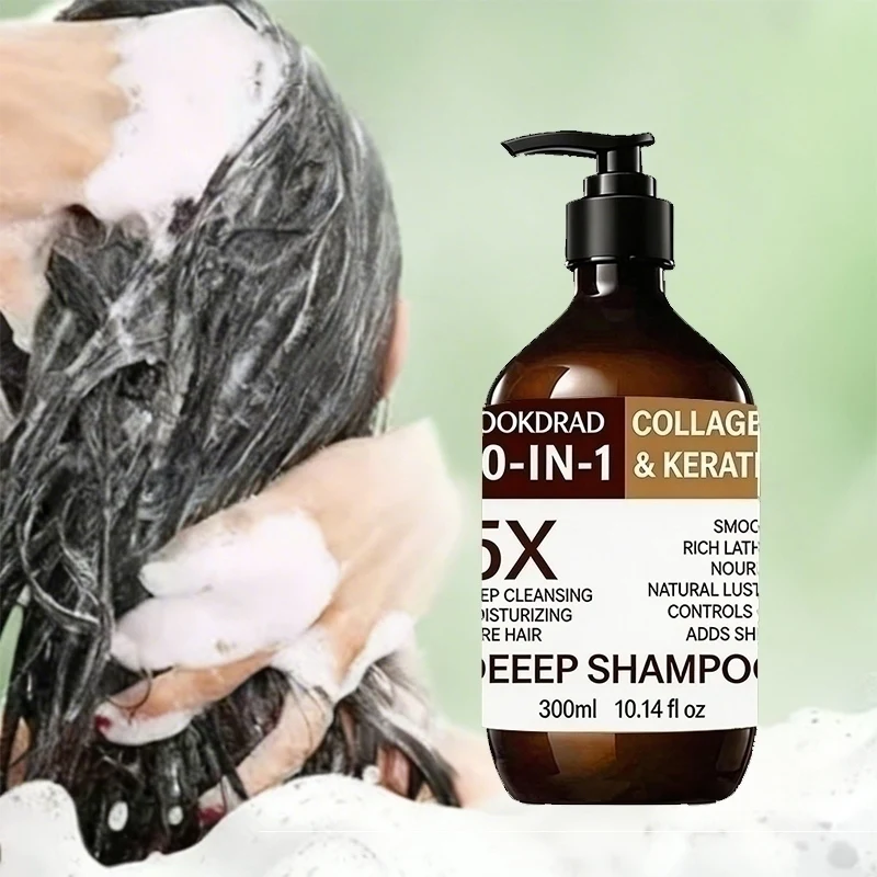 Multi-effect Keratin Cleansing Shampoo 300ml Controls Oil For All Hair Types Daily Care
Multi-effect Keratin Cleansing Shampoo 300ml Controls Oil For All Hair Types Daily Care