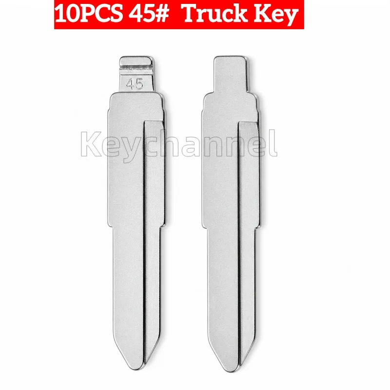Keychannel 10PCS #45 KD Key Blank Universal Car Key Blade Replace Flip Blade for KD KEYDIY VVDI Xhorse For Chinese Truk Key
Keychannel 10PCS #45 KD Key Blank Universal Car Key Blade Replace Flip Blade for KD KEYDIY VVDI Xhorse For Chinese Truk Key