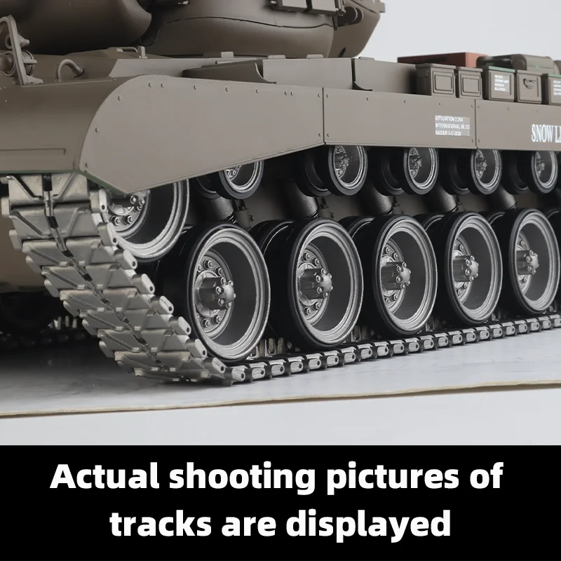 Heng Long 3838 Metal Track Compatible with Heng Long 1/16 M26 Pershing Tank Comes with 4 Metal Track links as a bonus
Heng Long 3838 Metal Track Compatible with Heng Long 1/16 M26 Pershing Tank Comes with 4 Metal Track links as a bonus