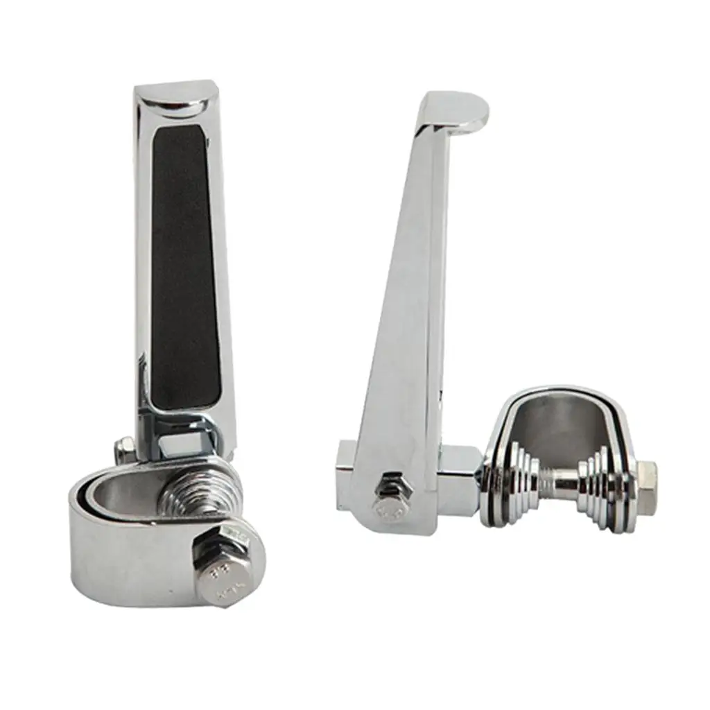 dolity Pair Aluminum Universal Motorcycle Foot Pegs Pedals Bracket Folding Engine Crash Bar Silver
dolity Pair Aluminum Universal Motorcycle Foot Pegs Pedals Bracket Folding Engine Crash Bar Silver