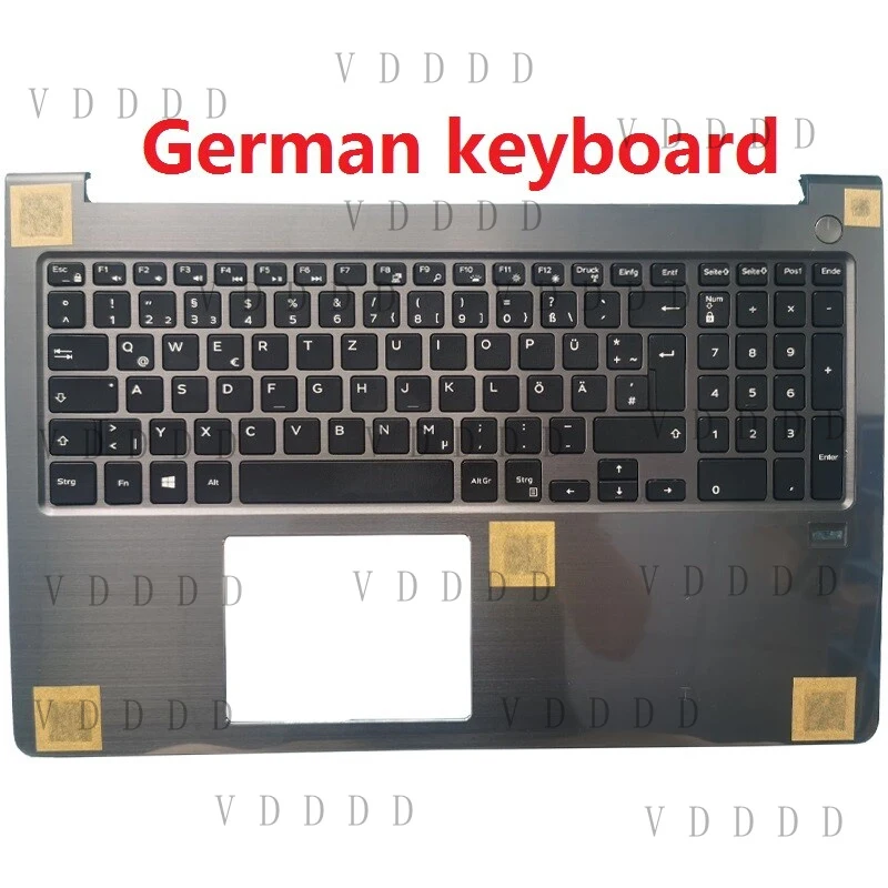 L... Laptop German Keyboard NEW For Dell Vostro 5568 V5568 Palmrest Upper Cover
L... Laptop German Keyboard NEW For Dell Vostro 5568 V5568 Palmrest Upper Cover