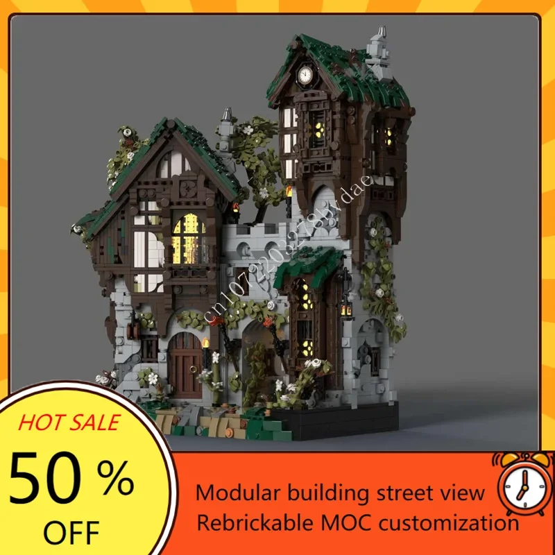 4548 шт. MOC средневековый замок, строительный блок, модель ворот, хранители, технический кирпич, набор для сборки «сделай сам», игрушки для детей, праздничные игрушки, подарок
4548 шт. MOC средневековый замок, строительный блок, модель ворот, хранители, технический кирпич, набор для сборки «сделай сам», игрушки для детей, праздничные игрушки, подарок