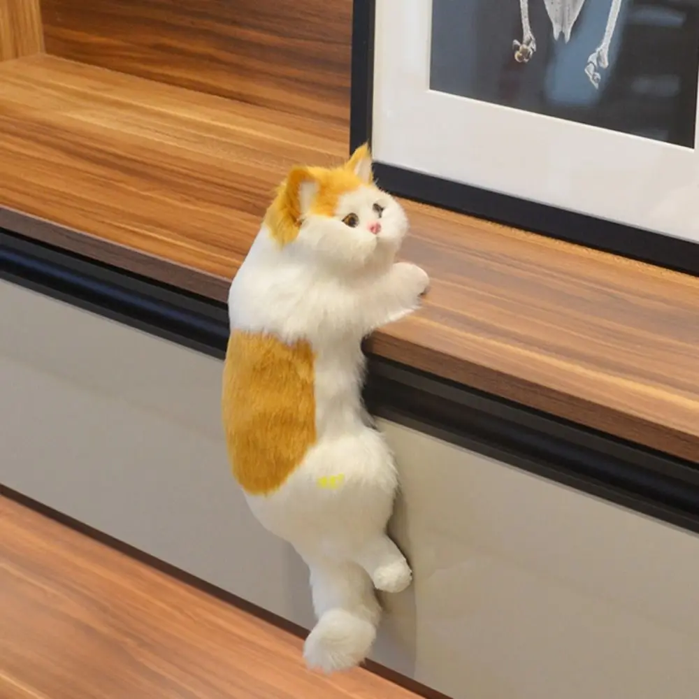 Furry Simulation Cat Hanging Ornament Animal Figurines Realistic Fake Cat Model Cute Soft Plush Kittens Doll Toy Child Gift
Furry Simulation Cat Hanging Ornament Animal Figurines Realistic Fake Cat Model Cute Soft Plush Kittens Doll Toy Child Gift