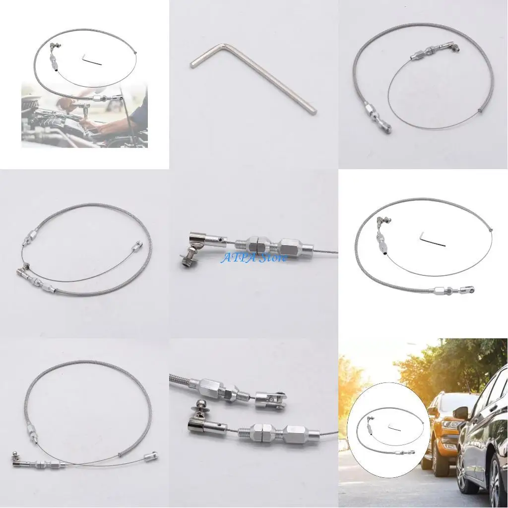 U13C Vehicle Pull Wire Electric Car Pull Throttle Line Emergency Throttle Cable 24''
U13C Vehicle Pull Wire Electric Car Pull Throttle Line Emergency Throttle Cable 24''