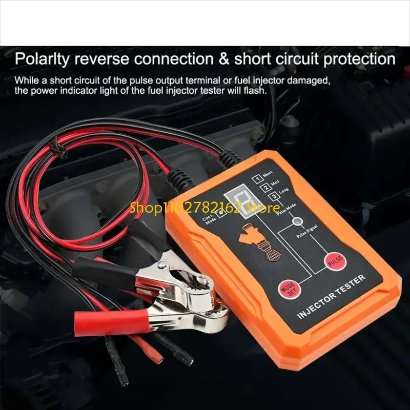 547B Automotive Oil Injector Diagnostic Equipment 8 Modes 4 Wire Double Channel Injector for Car Diagnosis Cleaning Tool
547B Automotive Oil Injector Diagnostic Equipment 8 Modes 4 Wire Double Channel Injector for Car Diagnosis Cleaning Tool