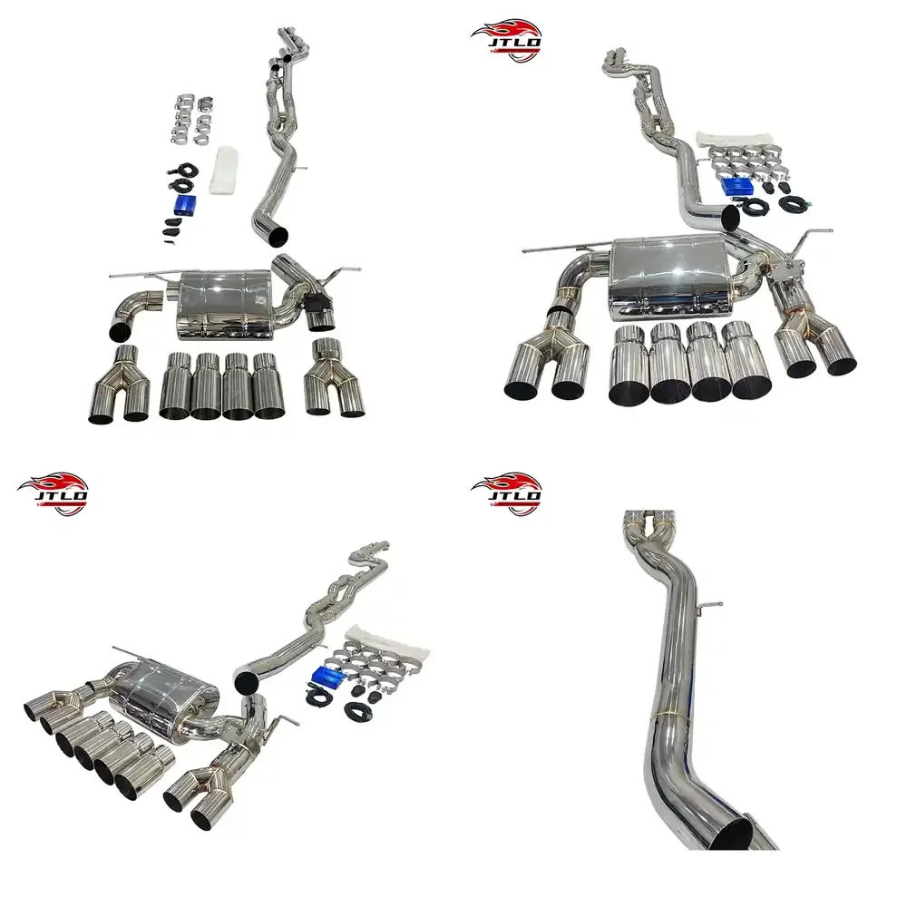 Выхлопная система JTLD Valvetronic из нержавеющей стали 304SS с глушителем Catback для F8X F80 F82 F83 M3 M4
Выхлопная система JTLD Valvetronic из нержавеющей стали 304SS с глушителем Catback для F8X F80 F82 F83 M3 M4