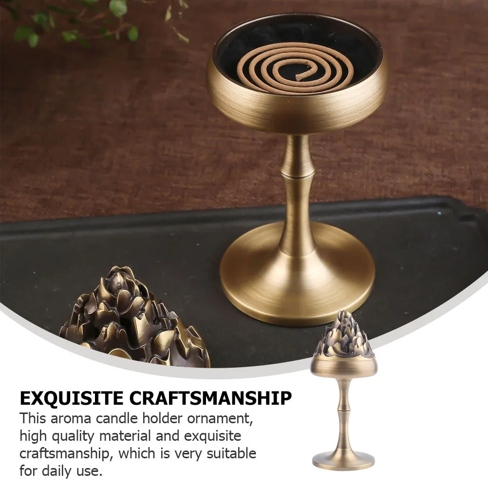 1pc Furnace Ornament Metal Desktop Candleholder Pure Copper Stand Elegant Home Decor Wedding Party Christmas Gift
1pc Furnace Ornament Metal Desktop Candleholder Pure Copper Stand Elegant Home Decor Wedding Party Christmas Gift