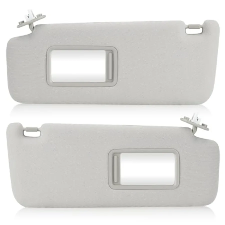 Left Driver and Right Passenger Side Gray Sun Visor with Vanity Light Fit for Toyota 4Runner 2010-2023 Sunvisor Replacement 743
Left Driver and Right Passenger Side Gray Sun Visor with Vanity Light Fit for Toyota 4Runner 2010-2023 Sunvisor Replacement 743