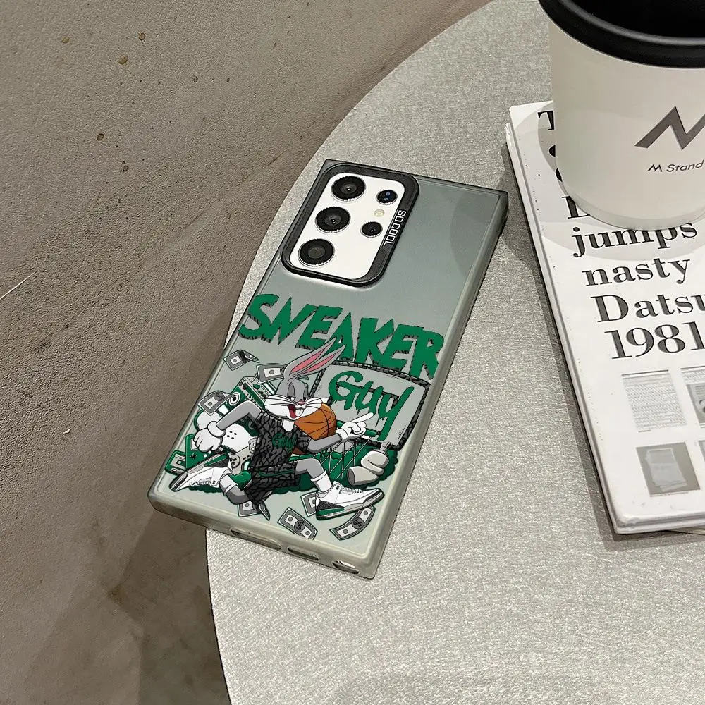 Чехол для телефона B-Bugs B-Bunny для Samsung Galaxy S25 S24 S23 Ultra S22 Plus S20 A55, противоударный защитный чехол для задней панели IMD
Чехол для телефона B-Bugs B-Bunny для Samsung Galaxy S25 S24 S23 Ultra S22 Plus S20 A55, противоударный защитный чехол для задней панели IMD