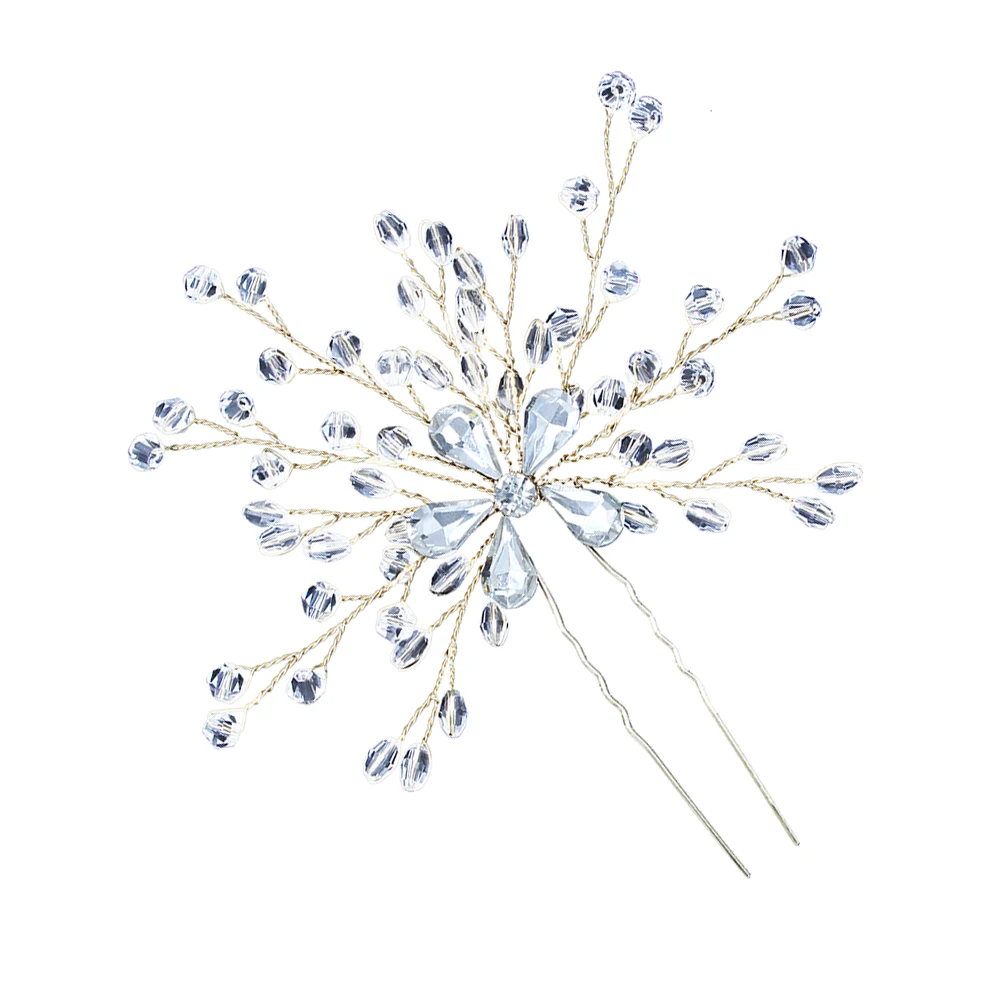 Crystal Hairpin Bridal Rhinestone Pearl Decorated Wedding Accessories U Shaped Elegant Graceful Ladies Girls Bride
Crystal Hairpin Bridal Rhinestone Pearl Decorated Wedding Accessories U Shaped Elegant Graceful Ladies Girls Bride