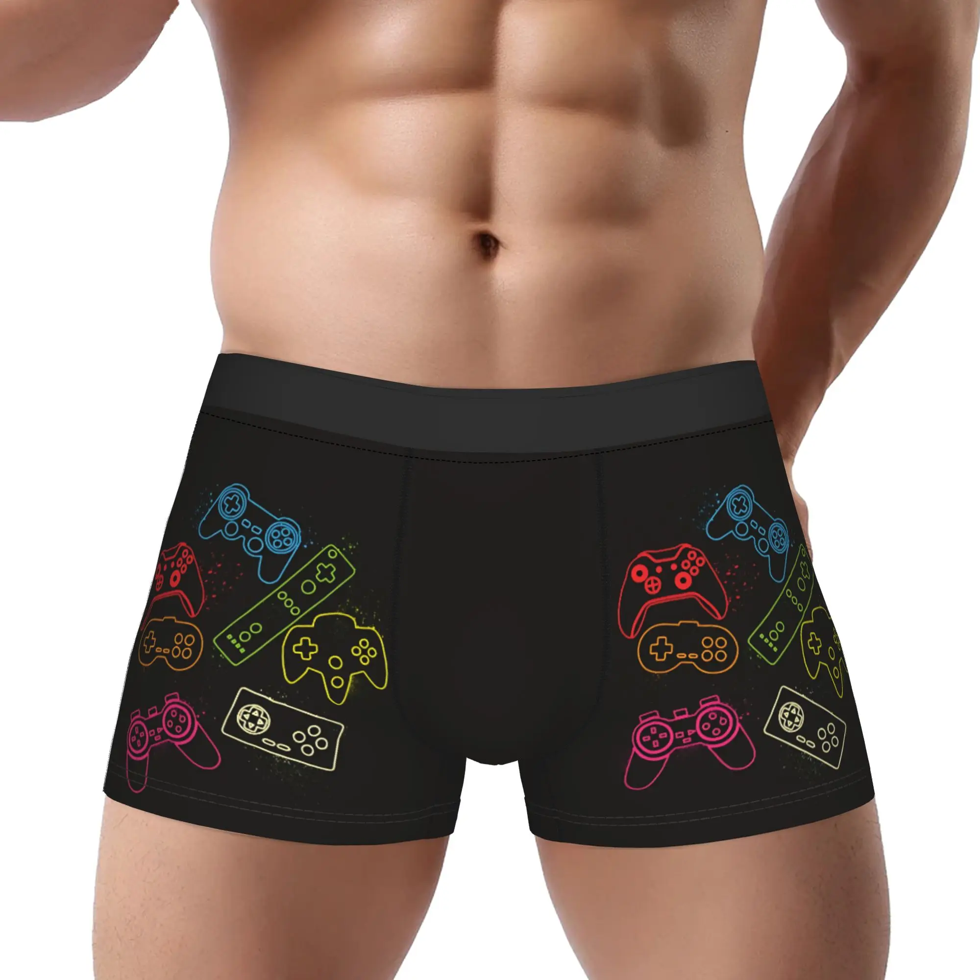 adults 18 plus boxers Unisex Neon Gaming Controller Print Underpants Homme Panties Men's Underwear Sexy Shorts Boxer Briefs
adults 18 plus boxers Unisex Neon Gaming Controller Print Underpants Homme Panties Men's Underwear Sexy Shorts Boxer Briefs