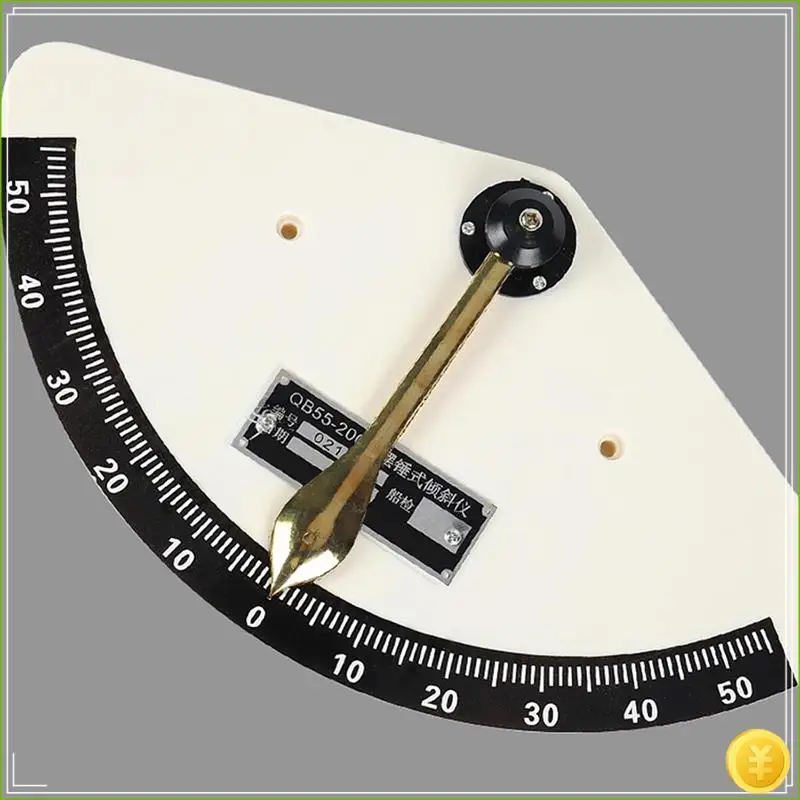 55-Degree Swing Pendulum Tilt With Accurate Scales Ship Inclinometer For Lifeboats Ship
55-Degree Swing Pendulum Tilt With Accurate Scales Ship Inclinometer For Lifeboats Ship