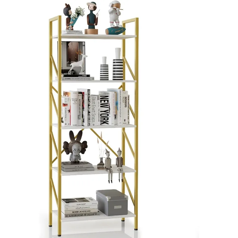 5 Tiers Bookshelf Tall Bookcase Shelf Storage Organizer Industrial Open Shelving Wood Large Modern Bookshelves
5 Tiers Bookshelf Tall Bookcase Shelf Storage Organizer Industrial Open Shelving Wood Large Modern Bookshelves