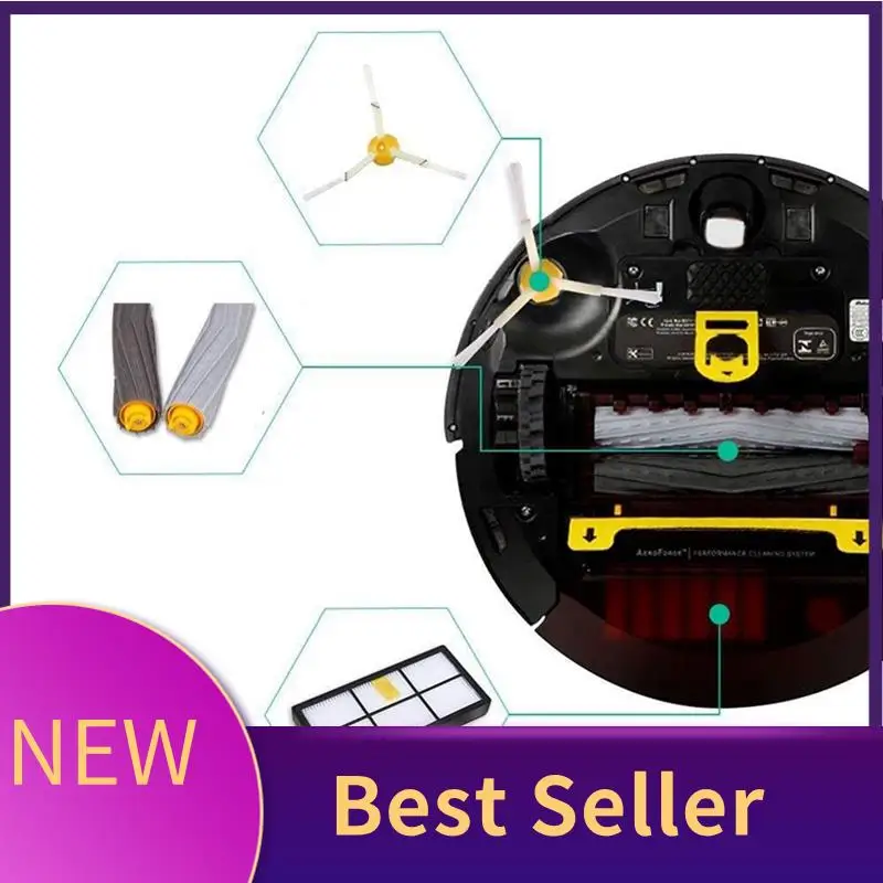 1Set Replacement Accessories For Irobot Roomba 800 Series 870/871/880/980/990 Vacuum Cleaner Roller Filters Side Brushes
1Set Replacement Accessories For Irobot Roomba 800 Series 870/871/880/980/990 Vacuum Cleaner Roller Filters Side Brushes