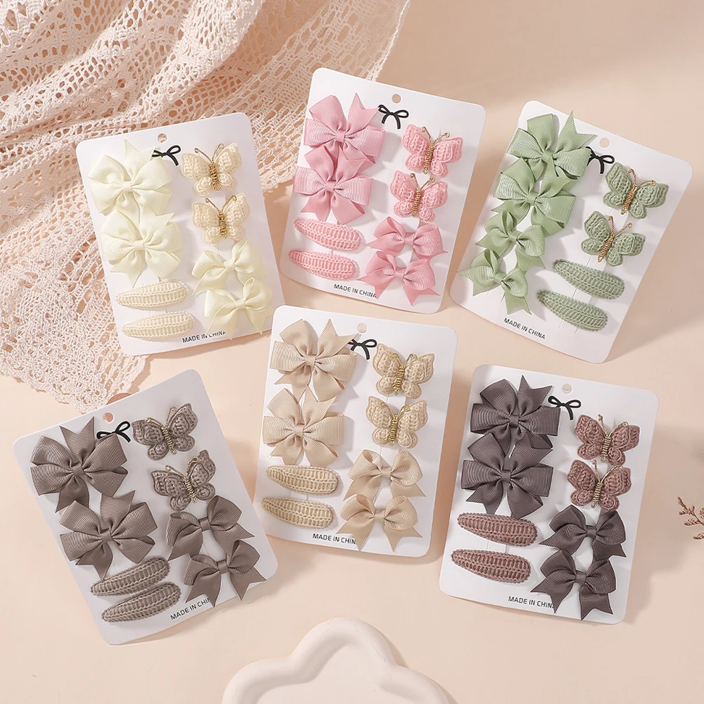 8Pcs/Set Butterfly Hair Clips and BB Clip for Baby Girls New Handmade Hairpin Barrettes Gift Headwear Kids Hair Accessories
8Pcs/Set Butterfly Hair Clips and BB Clip for Baby Girls New Handmade Hairpin Barrettes Gift Headwear Kids Hair Accessories