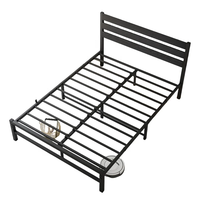 #Full-Size Industrial Retro Metal Bed Frame Rustic Vintage Wood Headboard Easy Install No Springs Needed for Hotel Bedroom
#Full-Size Industrial Retro Metal Bed Frame Rustic Vintage Wood Headboard Easy Install No Springs Needed for Hotel Bedroom