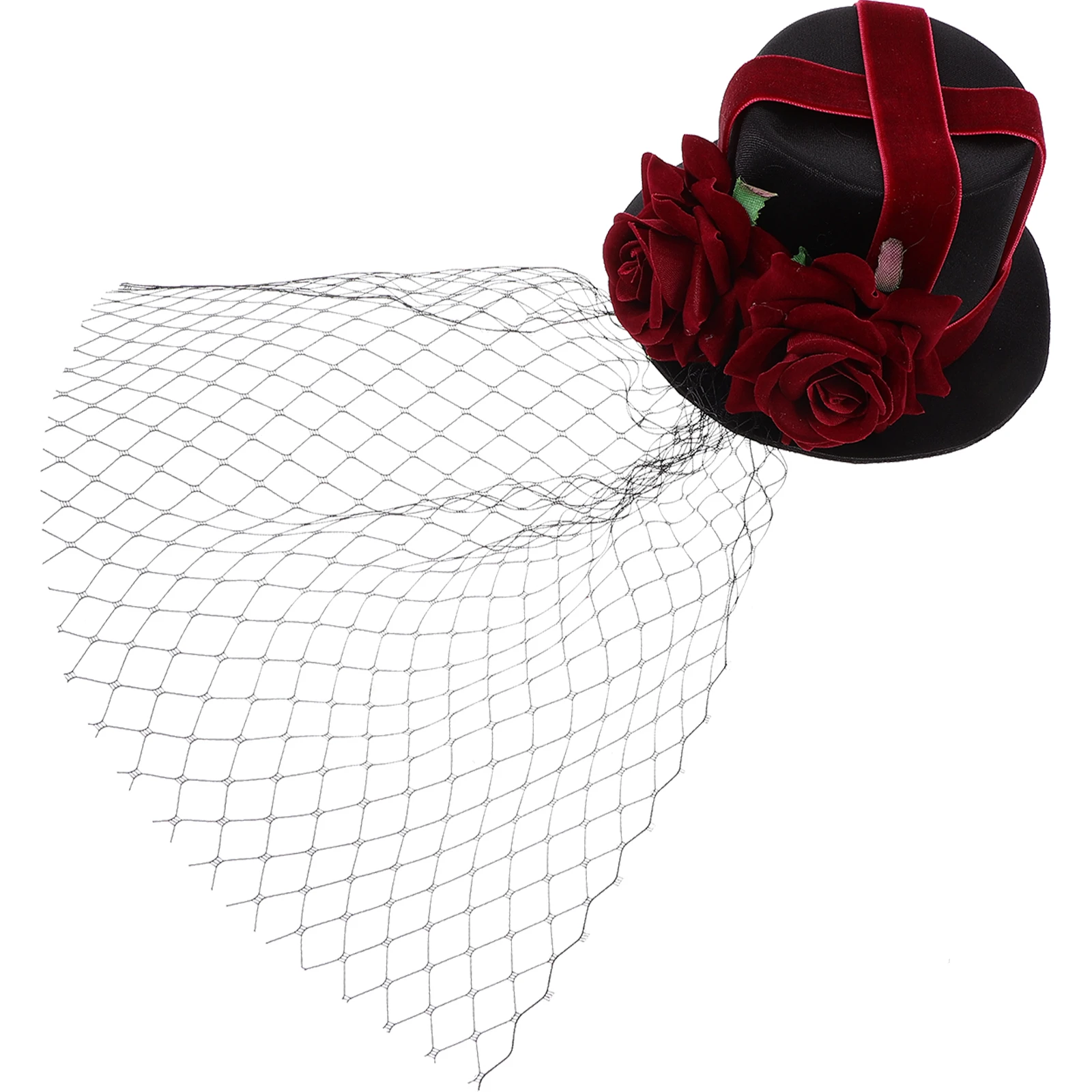 Red Rose Top Hat Party Hats Hairpins for Women Vintage Satin Bobby Pins Gauze Design Lightweight Comfortable Festive Garden
Red Rose Top Hat Party Hats Hairpins for Women Vintage Satin Bobby Pins Gauze Design Lightweight Comfortable Festive Garden