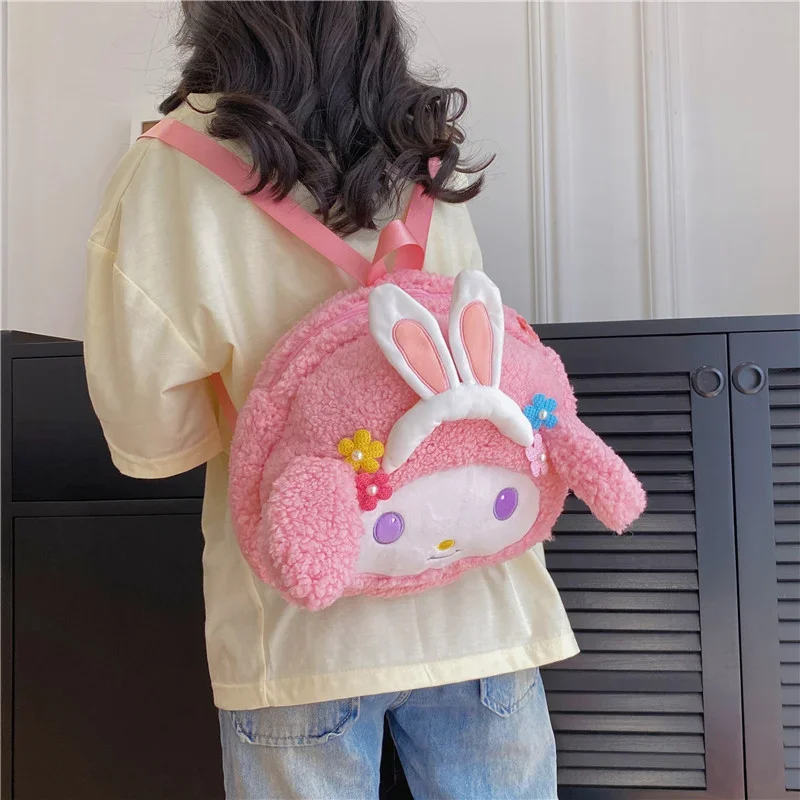 Новый Школьный Рюкзак Sanrio Hello Kitty, милый детский рюкзак на плечо, легкий и вместительный плюшевый рюкзак
Новый Школьный Рюкзак Sanrio Hello Kitty, милый детский рюкзак на плечо, легкий и вместительный плюшевый рюкзак