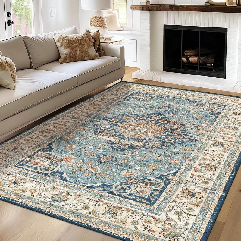 5x7 Area Rug for Living Room Bedroom Dining Room Home Office, Lightweight Soft Machine Washable Rug
5x7 Area Rug for Living Room Bedroom Dining Room Home Office, Lightweight Soft Machine Washable Rug