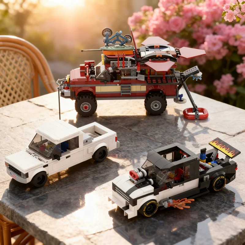 1071pcs MOC Forded Ranger 3 1 Combo Pack City Champions Model Building Blocks Architecture Festival Gifts Toy Brick
1071pcs MOC Forded Ranger 3 1 Combo Pack City Champions Model Building Blocks Architecture Festival Gifts Toy Brick