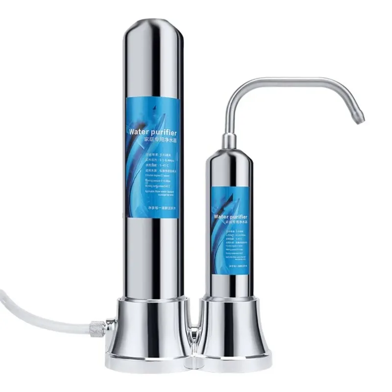Stainless Steel Tap Water Filter Household Kitchen Filter Ultrafiltration Descaling Purificador
Stainless Steel Tap Water Filter Household Kitchen Filter Ultrafiltration Descaling Purificador