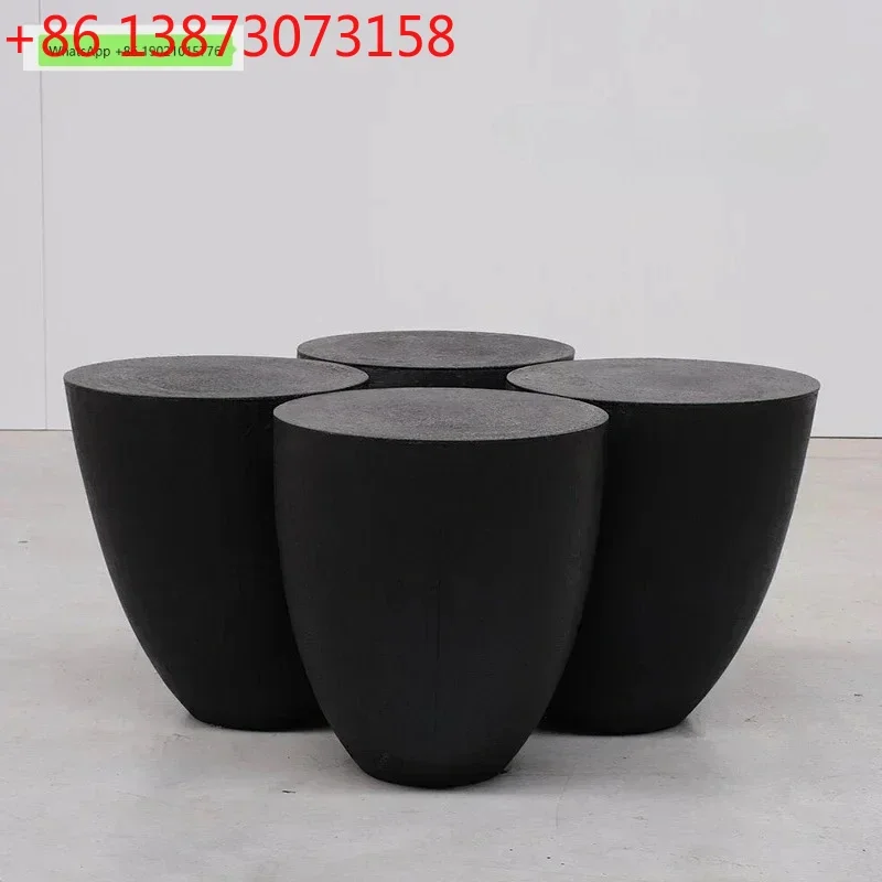 N Black Four-Legged Solid Wood Coffee Table Small Apartment round Designer Home Living Room Tea Table Nordic
N Black Four-Legged Solid Wood Coffee Table Small Apartment round Designer Home Living Room Tea Table Nordic