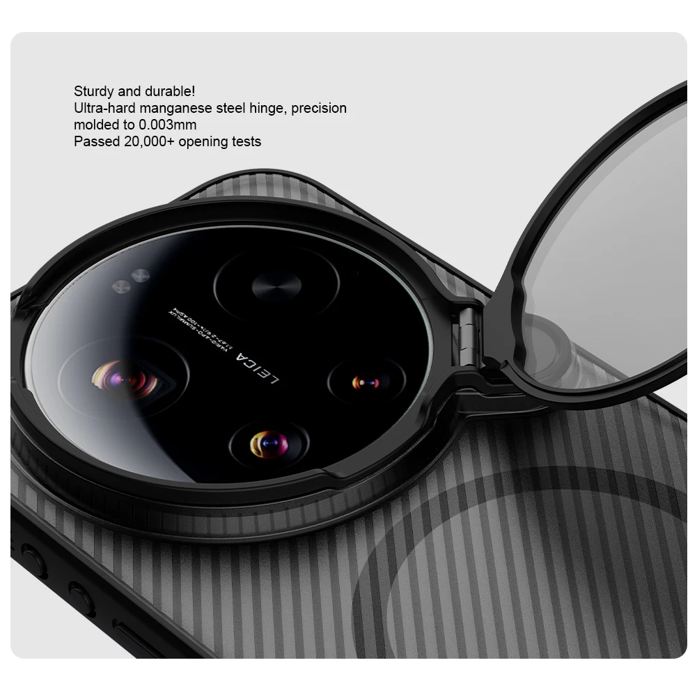 Nillkin for Xiaomi Mi 17 Ultra 5G Magnetic Case Camshield Prop Cover with Camera Stand Case For Xiaomi 17 Ultra Lens Case
Nillkin for Xiaomi Mi 17 Ultra 5G Magnetic Case Camshield Prop Cover with Camera Stand Case For Xiaomi 17 Ultra Lens Case