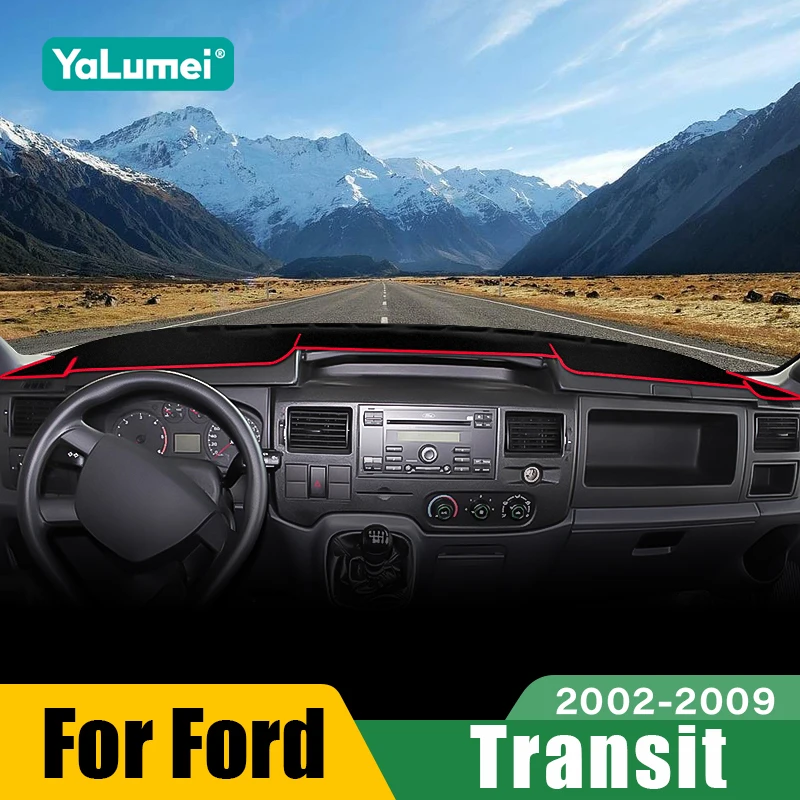 Для Ford Transit 2002-2009: Накладка на приборную панель, солнцезащитный коврик, противоскользящий коврик для приборной панели, аксессуары
Для Ford Transit 2002-2009: Накладка на приборную панель, солнцезащитный коврик, противоскользящий коврик для приборной панели, аксессуары