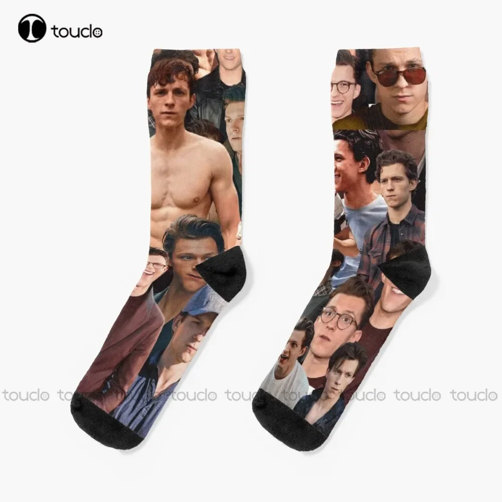 Tom Holland Photo Collage Socks Cute Socks For Women Unisex Adult Teen Youth Socks 360° Digital Print Custom Gift Funny Sock
Tom Holland Photo Collage Socks Cute Socks For Women Unisex Adult Teen Youth Socks 360° Digital Print Custom Gift Funny Sock
