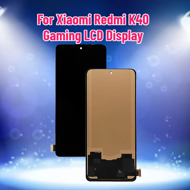 Новый ЖК-дисплей 6,67 дюйма для Xiaomi Redmi K40 Gaming, сенсорный экран в сборе для Redmi K40 Game Edition
Новый ЖК-дисплей 6,67 дюйма для Xiaomi Redmi K40 Gaming, сенсорный экран в сборе для Redmi K40 Game Edition