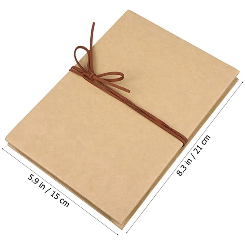 A72P Kraft Paper Album Vintage Accordion Style DIY Scrapbook Album Crafts Valentine's Day Wedding Anniversary
A72P Kraft Paper Album Vintage Accordion Style DIY Scrapbook Album Crafts Valentine's Day Wedding Anniversary