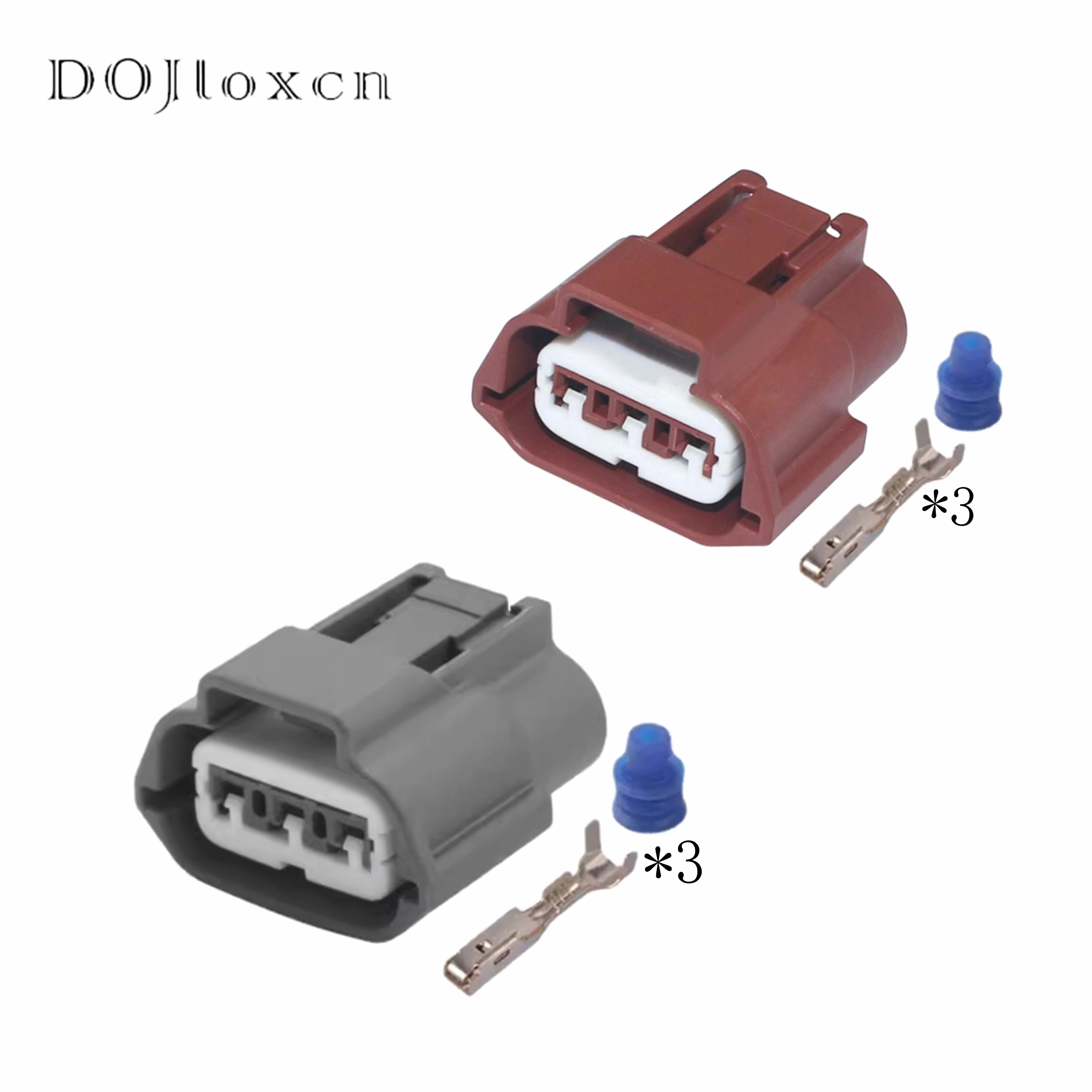 1/5/10/20/50 Sets Grey Brown 3 Pin 6918-1595 6189-0780 Car Ignition Coil Waterproof Female Connector For Nissan TPS SERA483-05
1/5/10/20/50 Sets Grey Brown 3 Pin 6918-1595 6189-0780 Car Ignition Coil Waterproof Female Connector For Nissan TPS SERA483-05