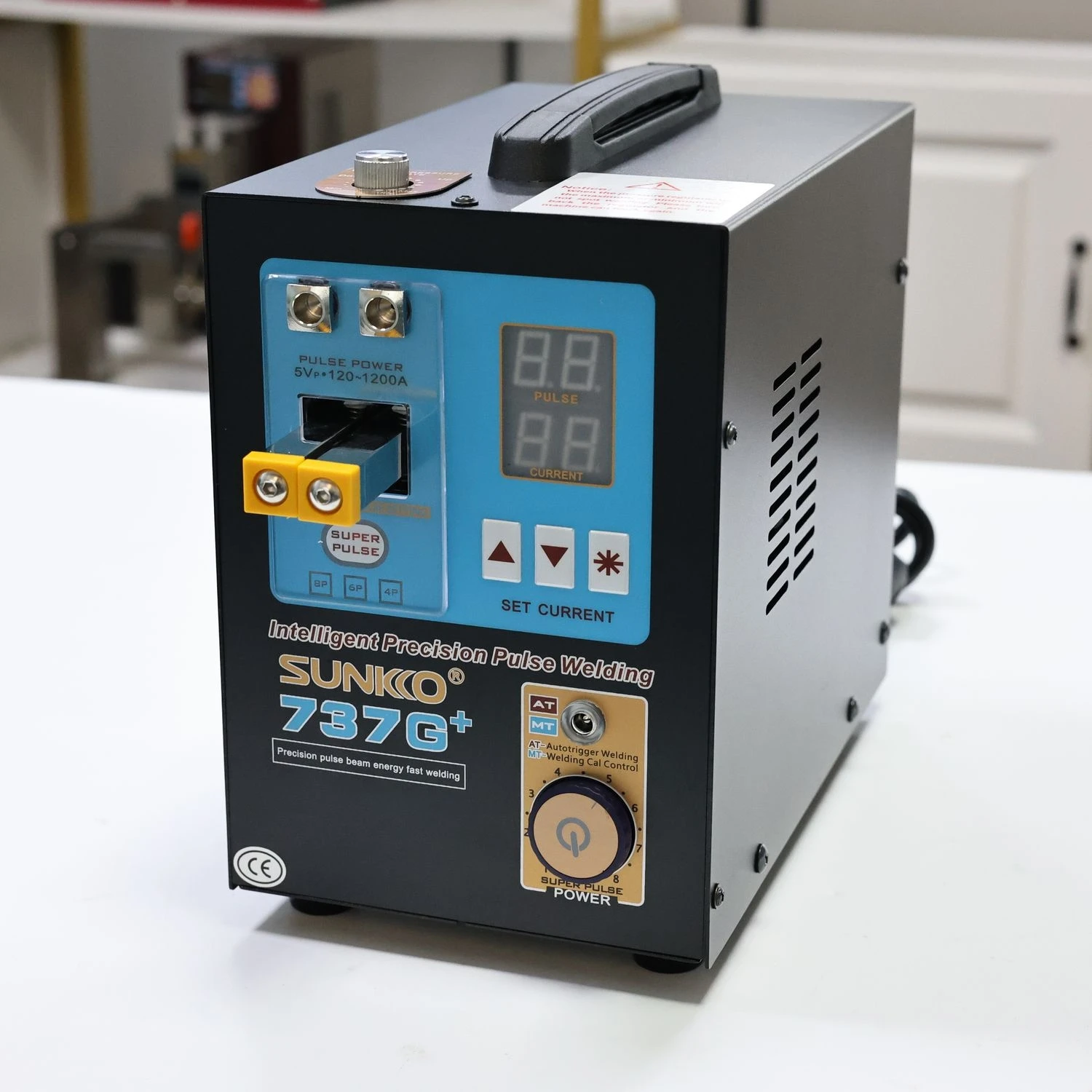 4300W SUNKKO 737G+ Dual Mode Foot Battery Spot Welding Machine Lithium Battery Touch Welding Machine
4300W SUNKKO 737G+ Dual Mode Foot Battery Spot Welding Machine Lithium Battery Touch Welding Machine