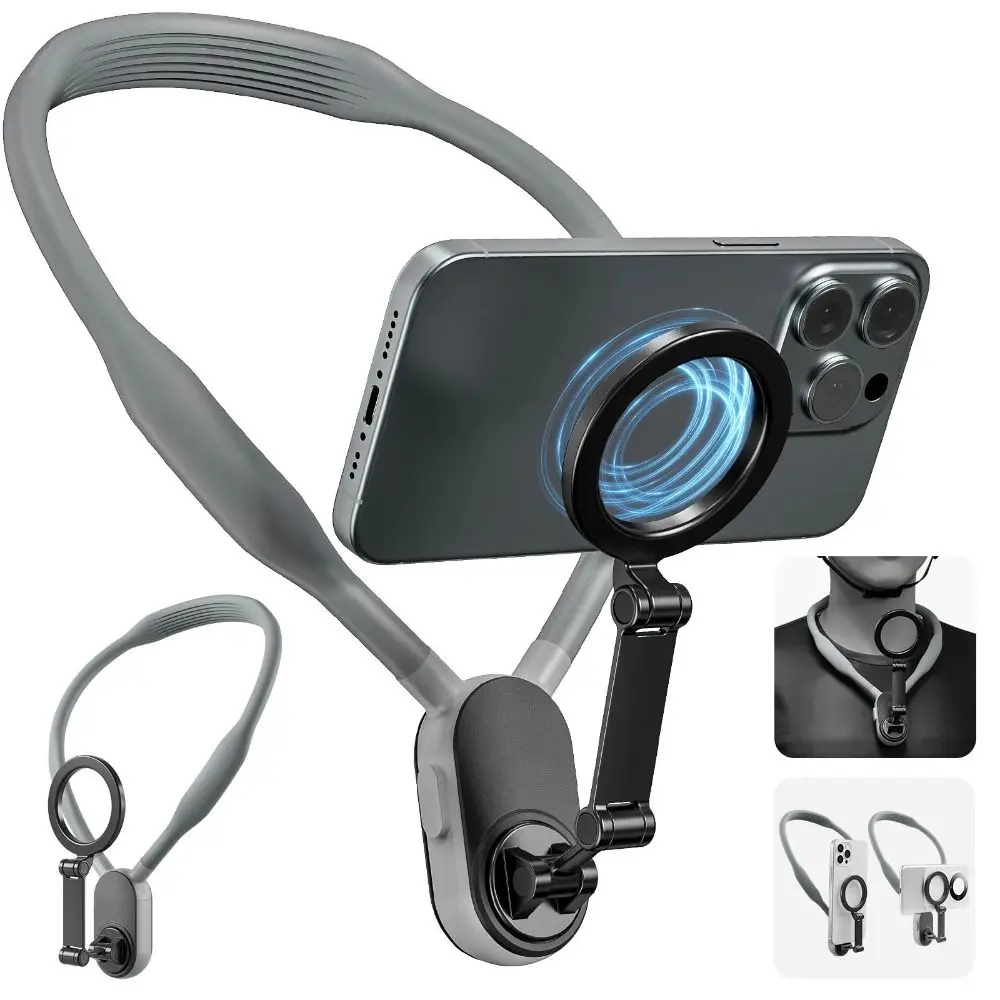 First View Silicone Magnetic Neck Mount Magnetic Silicone Magnetic Phone Neck Anti-shake Quick Release
First View Silicone Magnetic Neck Mount Magnetic Silicone Magnetic Phone Neck Anti-shake Quick Release