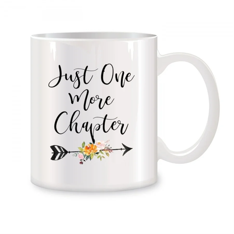 Just One More Chapter Mugs For Readers Birthday Novelty Coffee Ceramic Tea Cups White 11 oz
Just One More Chapter Mugs For Readers Birthday Novelty Coffee Ceramic Tea Cups White 11 oz