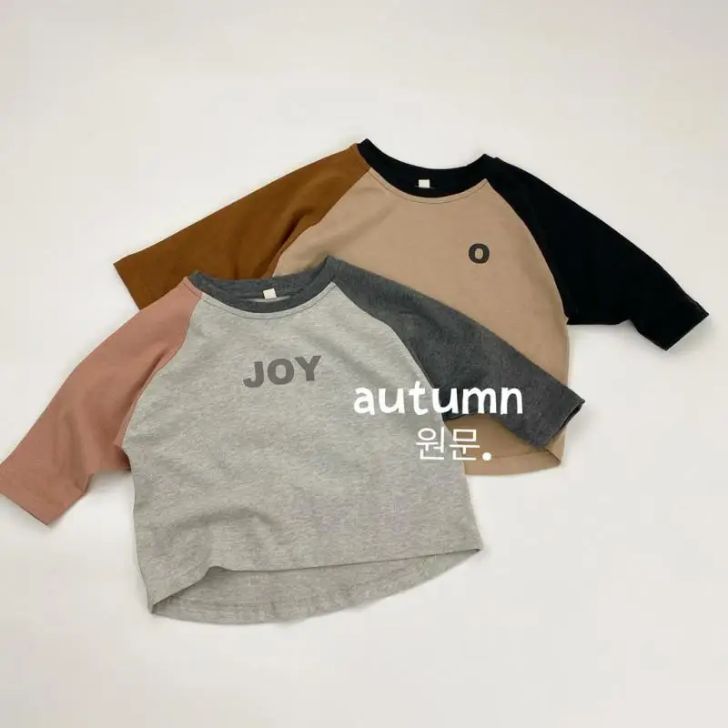 2025 Autumn New Children T Shirts Letter Print Boys Long Sleeve Tee Cotton Girls Bottoming Shirts Kids Casual Patchwork Tops
2025 Autumn New Children T Shirts Letter Print Boys Long Sleeve Tee Cotton Girls Bottoming Shirts Kids Casual Patchwork Tops