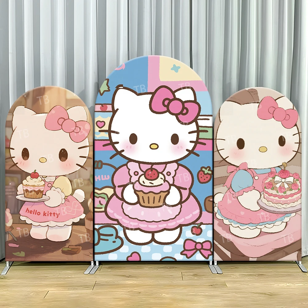 TB Happy Birthday Hello Kitty Theme Arch Backdrop Cover for Girls Birthday Party Baby Shower Decor Photo Background Wall Props
TB Happy Birthday Hello Kitty Theme Arch Backdrop Cover for Girls Birthday Party Baby Shower Decor Photo Background Wall Props