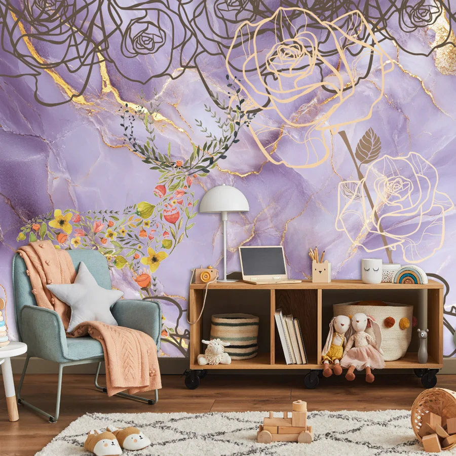 Современные самоклеящиеся обои на заказ, домашний декор для украшения гостиной, контактная бумага, фиолетовый мрамор, фрески для ремонта оленя
Современные самоклеящиеся обои на заказ, домашний декор для украшения гостиной, контактная бумага, фиолетовый мрамор, фрески для ремонта оленя