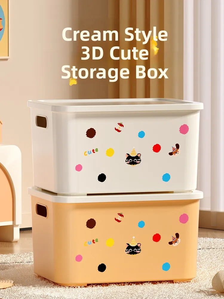Living Room Multi-Functional Storage Box Toy Snack Organizer Basket Desktop Storage Bin Universal Cover Cute Cartoon PP Plastic
Living Room Multi-Functional Storage Box Toy Snack Organizer Basket Desktop Storage Bin Universal Cover Cute Cartoon PP Plastic