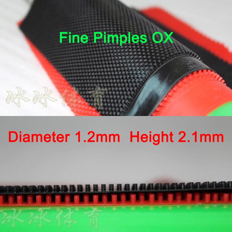 Long Pimple Table Tennis Rubber SPD-2008 Super Long Fine Pimples OX Ping Pong Rubber Diameter 1.2mm Height 2.1mm Single Rubber
Long Pimple Table Tennis Rubber SPD-2008 Super Long Fine Pimples OX Ping Pong Rubber Diameter 1.2mm Height 2.1mm Single Rubber