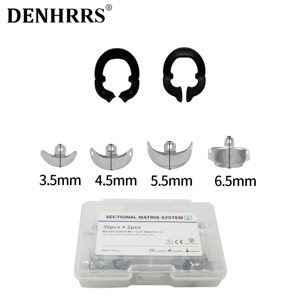 Dental Sectional Matrix System Sectional Contoured Metal Matrices Matrix Bands Resin Clamping Ring Dental Pliers Dentist Tools
Dental Sectional Matrix System Sectional Contoured Metal Matrices Matrix Bands Resin Clamping Ring Dental Pliers Dentist Tools