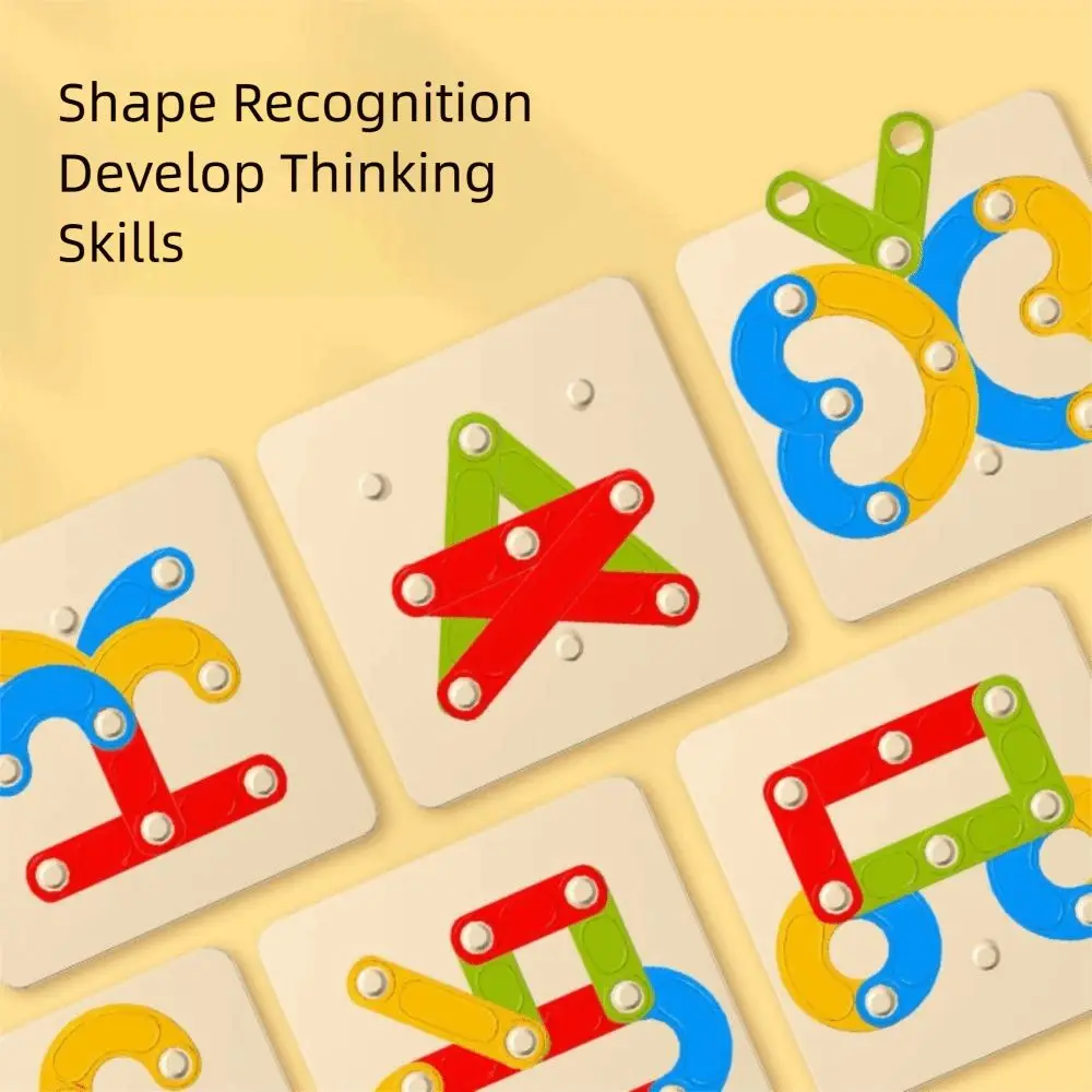 Variable Shape Matching Column Toys Game Jigsaw Board DIY Handmade Toys Geometric Column Set 3D Puzzle Game Intelligence Puzzle
Variable Shape Matching Column Toys Game Jigsaw Board DIY Handmade Toys Geometric Column Set 3D Puzzle Game Intelligence Puzzle
