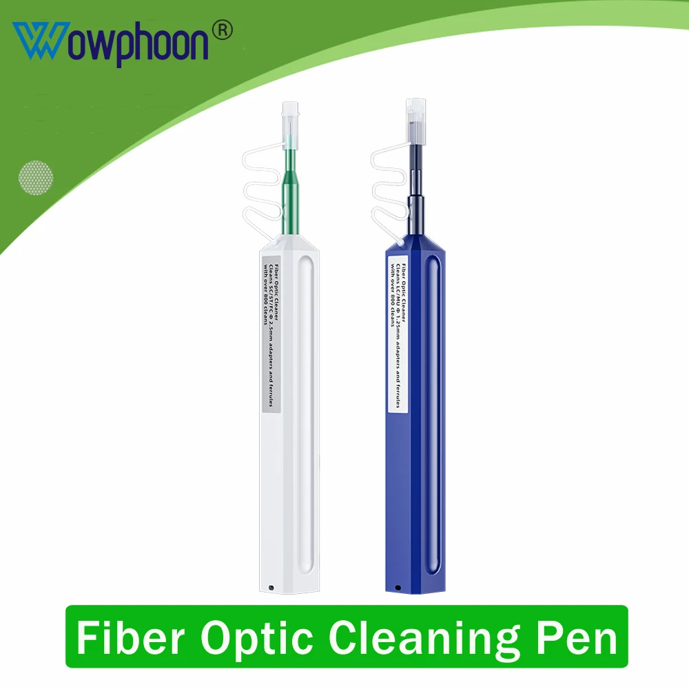 1PCS 2PCS Fiber Optic Cleaning Pen 1.25mm 2.5mm LC/MU/SC/FC/ST Optic Cleaner Pen 800 Optical Fiber Cable End Face Cleaner Tool
1PCS 2PCS Fiber Optic Cleaning Pen 1.25mm 2.5mm LC/MU/SC/FC/ST Optic Cleaner Pen 800 Optical Fiber Cable End Face Cleaner Tool