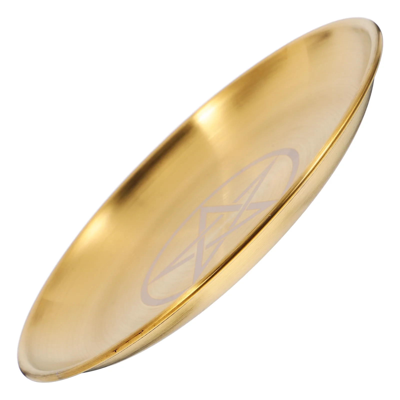 Necklaces Pentacle Gold Plate Decoration Ring Tray Fireproof Board Rings Dish Jewelry for Girls
Necklaces Pentacle Gold Plate Decoration Ring Tray Fireproof Board Rings Dish Jewelry for Girls