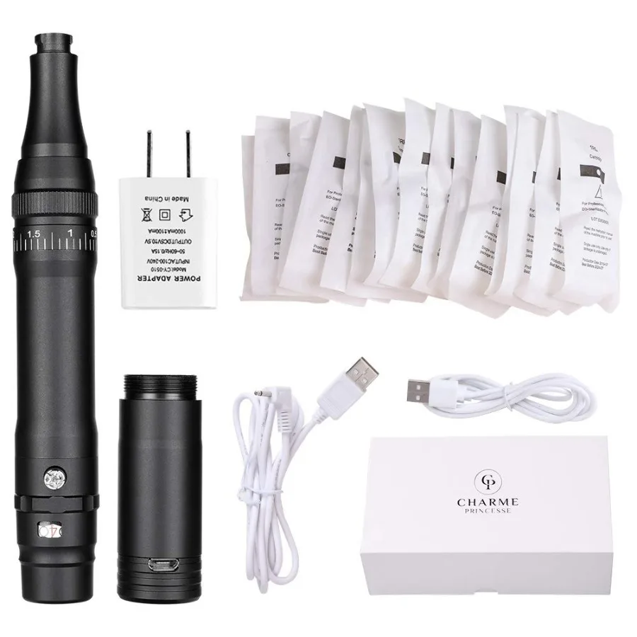 Wireless Permanent Makeup Machine with 15pcs Needle Cartridges and 5W Motor for Professional Shading Eyeliner Lip and Brow Desi
Wireless Permanent Makeup Machine with 15pcs Needle Cartridges and 5W Motor for Professional Shading Eyeliner Lip and Brow Desi