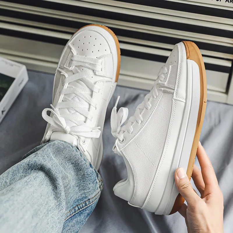 Men's Casual Sneakers Breathable trend versatile blocked thick soled board shoes casual sports soft soled trendy shoes
Men's Casual Sneakers Breathable trend versatile blocked thick soled board shoes casual sports soft soled trendy shoes