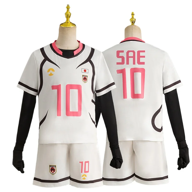 Animes Blue Lock Sae Itoshi Cosplay Costume Wig Team Royale Youth No.10 Football Jersey Uniform Halloween Carnival Costumes Set
Animes Blue Lock Sae Itoshi Cosplay Costume Wig Team Royale Youth No.10 Football Jersey Uniform Halloween Carnival Costumes Set