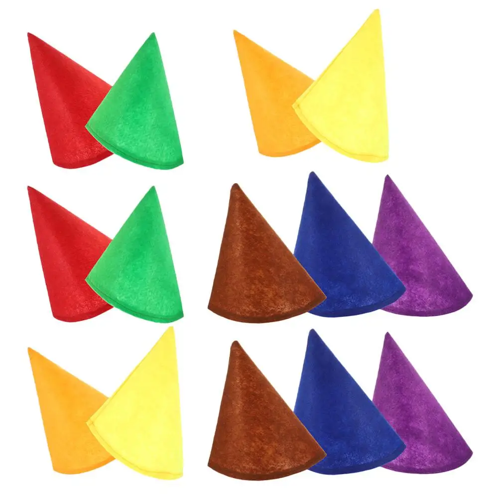 14 Pcs Dwarf Hat Birthday Party Kids Gnome Christmas Elf Felt Cone Hats Lightweight Universal Size Colorful Accessories
14 Pcs Dwarf Hat Birthday Party Kids Gnome Christmas Elf Felt Cone Hats Lightweight Universal Size Colorful Accessories
