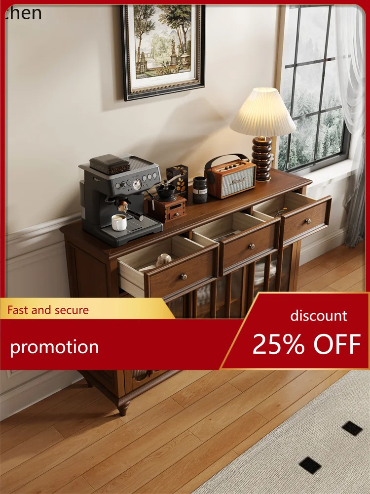 HT medieval solid wood dining side cabinet living room wall storage cabinet retro coffee cabinet
HT medieval solid wood dining side cabinet living room wall storage cabinet retro coffee cabinet